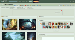 Desktop Screenshot of lok1laufeyson.deviantart.com