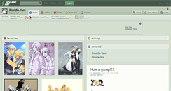 Desktop Screenshot of dissidia-yaoi.deviantart.com