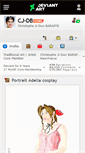 Mobile Screenshot of cj-db.deviantart.com