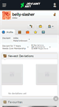 Mobile Screenshot of belly-slasher.deviantart.com