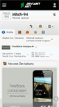 Mobile Screenshot of mitch-94.deviantart.com