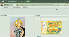 Desktop Screenshot of kasumicc.deviantart.com