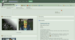 Desktop Screenshot of flamboyantly-gay.deviantart.com