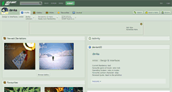 Desktop Screenshot of devka.deviantart.com