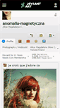 Mobile Screenshot of anomalia-magnetyczna.deviantart.com