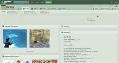 Desktop Screenshot of kur0nue.deviantart.com