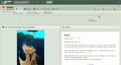 Desktop Screenshot of chrena.deviantart.com