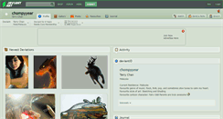 Desktop Screenshot of chompyyear.deviantart.com