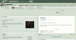 Desktop Screenshot of lucratanexarii.deviantart.com