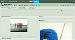 Desktop Screenshot of andy-singh91.deviantart.com