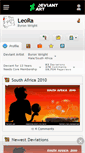 Mobile Screenshot of leora.deviantart.com