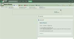 Desktop Screenshot of banto-kitsune.deviantart.com