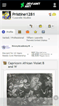 Mobile Screenshot of pristine1281.deviantart.com