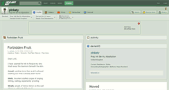 Desktop Screenshot of pinkaty.deviantart.com
