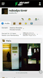 Mobile Screenshot of nobodys-lover.deviantart.com