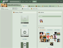 Tablet Screenshot of makoisdoublesexy.deviantart.com