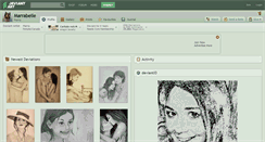 Desktop Screenshot of marrabelle.deviantart.com