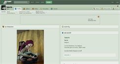 Desktop Screenshot of laaura.deviantart.com