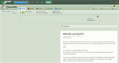 Desktop Screenshot of fluro-knife.deviantart.com