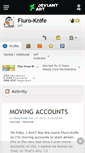 Mobile Screenshot of fluro-knife.deviantart.com
