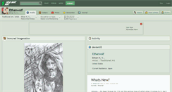 Desktop Screenshot of ethanwolf.deviantart.com