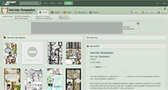Desktop Screenshot of not-into-temptation.deviantart.com