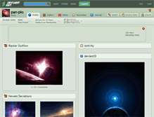 Tablet Screenshot of pan-pks.deviantart.com