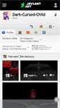 Mobile Screenshot of dark-cursed-child.deviantart.com