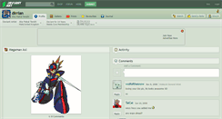 Desktop Screenshot of dirrian.deviantart.com