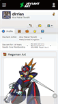 Mobile Screenshot of dirrian.deviantart.com