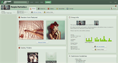 Desktop Screenshot of people-portraits.deviantart.com