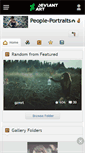 Mobile Screenshot of people-portraits.deviantart.com