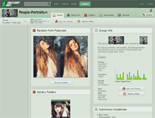 Tablet Screenshot of people-portraits.deviantart.com