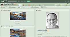 Desktop Screenshot of capturing-the-light.deviantart.com
