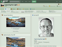 Tablet Screenshot of capturing-the-light.deviantart.com