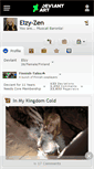 Mobile Screenshot of elzy-zen.deviantart.com