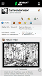 Mobile Screenshot of camronjohnson.deviantart.com