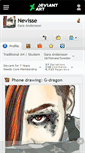 Mobile Screenshot of nevisse.deviantart.com