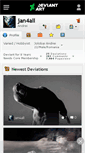 Mobile Screenshot of jan4all.deviantart.com