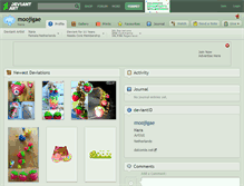 Tablet Screenshot of moojigae.deviantart.com