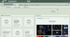 Desktop Screenshot of galacticghidorah.deviantart.com