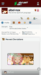 Mobile Screenshot of albel-nox.deviantart.com
