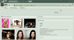 Desktop Screenshot of mofty.deviantart.com