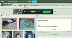 Desktop Screenshot of animadraconis.deviantart.com