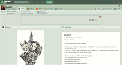 Desktop Screenshot of popini.deviantart.com