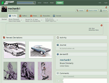 Tablet Screenshot of mechanik1.deviantart.com