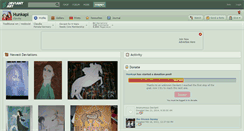 Desktop Screenshot of hunkapi.deviantart.com