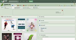 Desktop Screenshot of hayato-art.deviantart.com