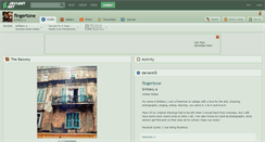 Desktop Screenshot of fingertone.deviantart.com