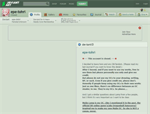 Tablet Screenshot of epe-tohri.deviantart.com